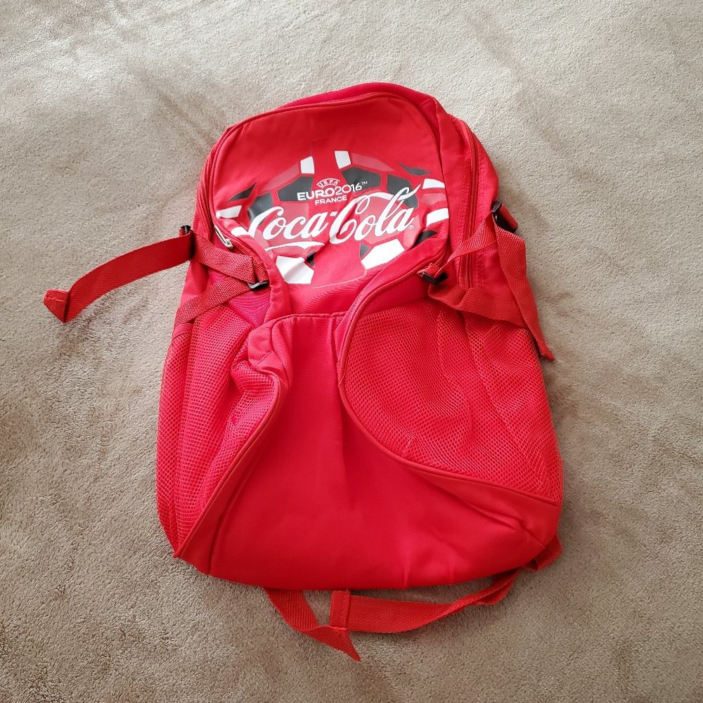 Official Coca Cola Euro 2016 Backpack - RARE - Picture 2 of 14